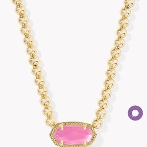 Kendra Scott Elisa Azalea beaded necklace
